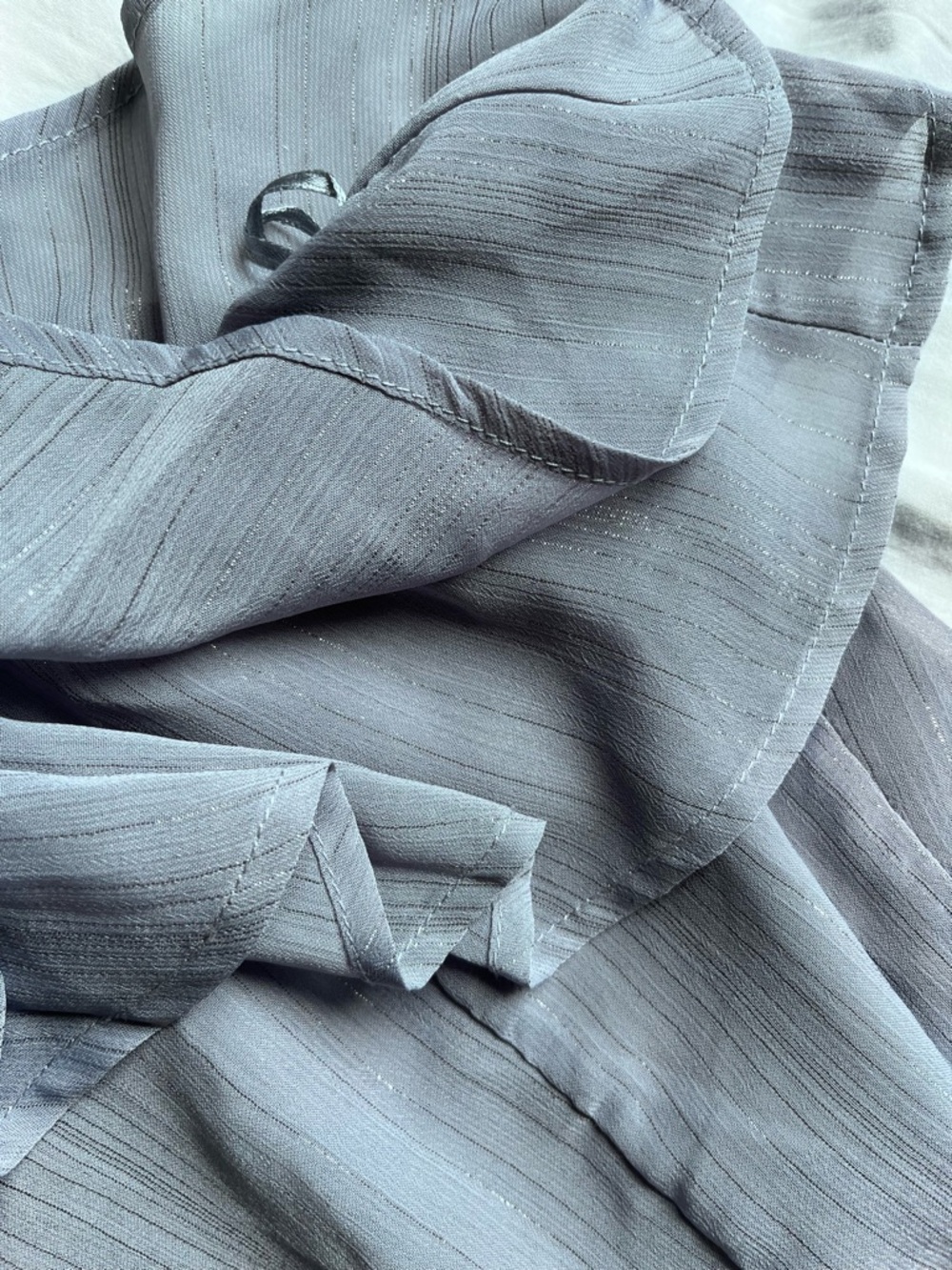 flowy ruffle prom dress - Picture 5 of 5